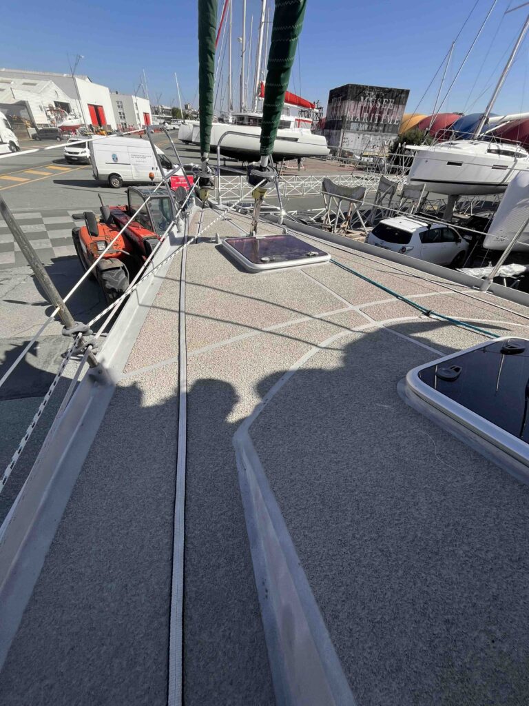 Revêtement bateau liège